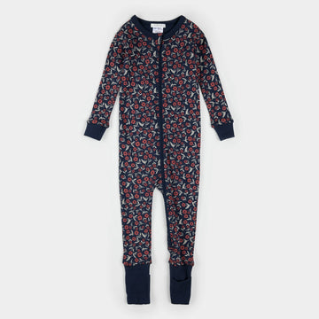 Blue Poppy Convertible Zipper Sleeper