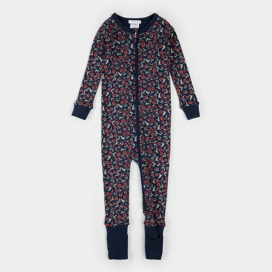 Blue Poppy Convertible Zipper Sleeper
