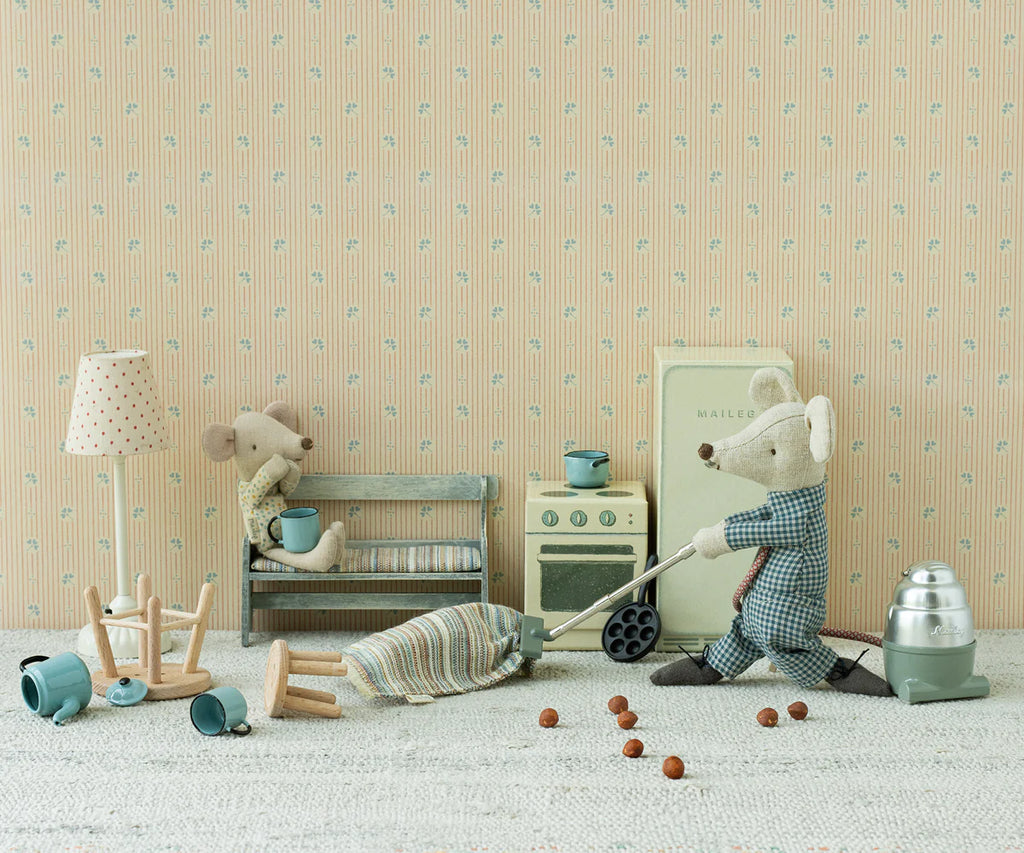 Medium Mouse Striped Rug