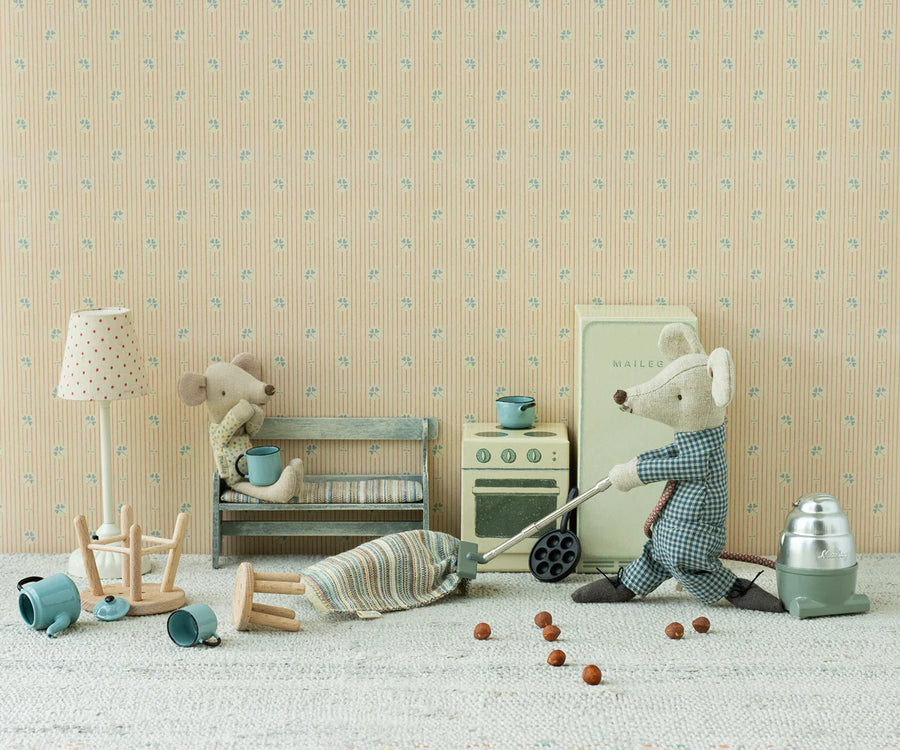Medium Mouse Striped Rug