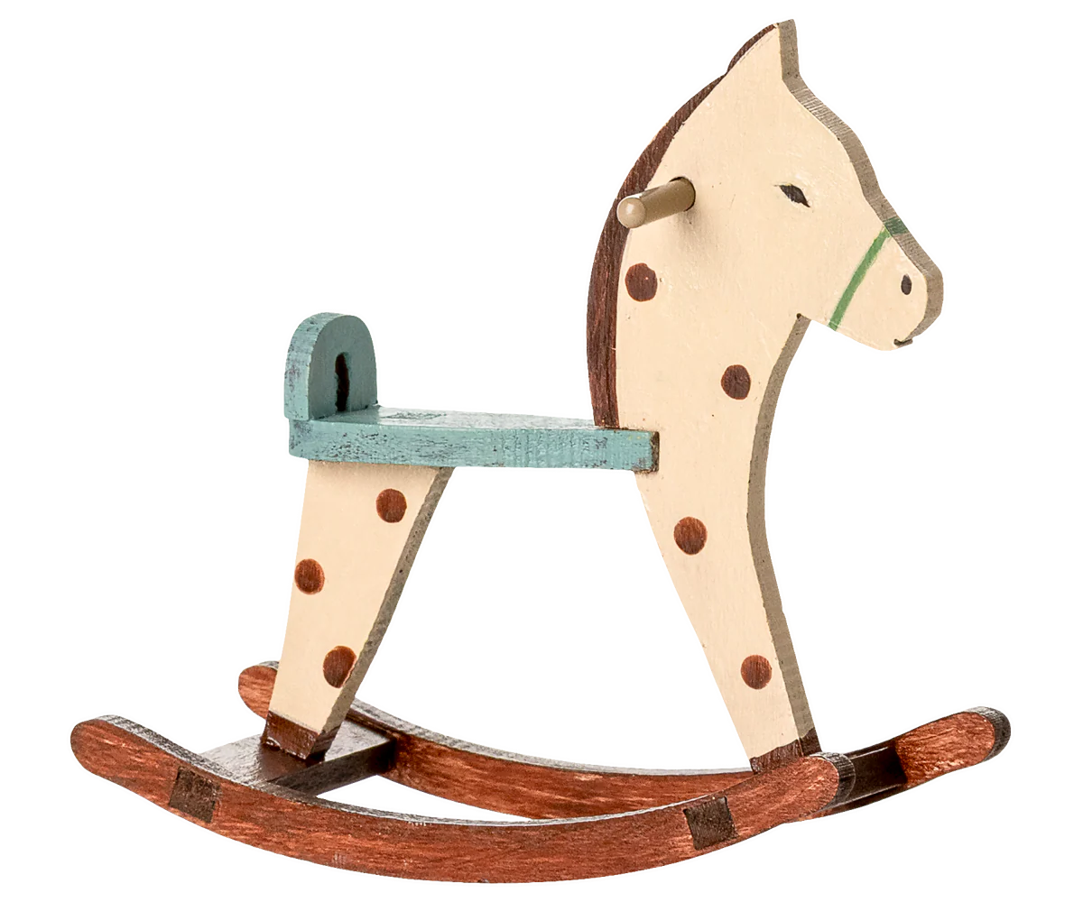 Spotted Mouse Rocking Horse