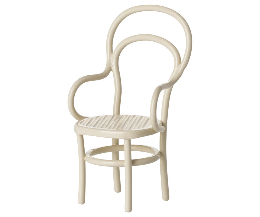 Off White Vintage Mouse Chair