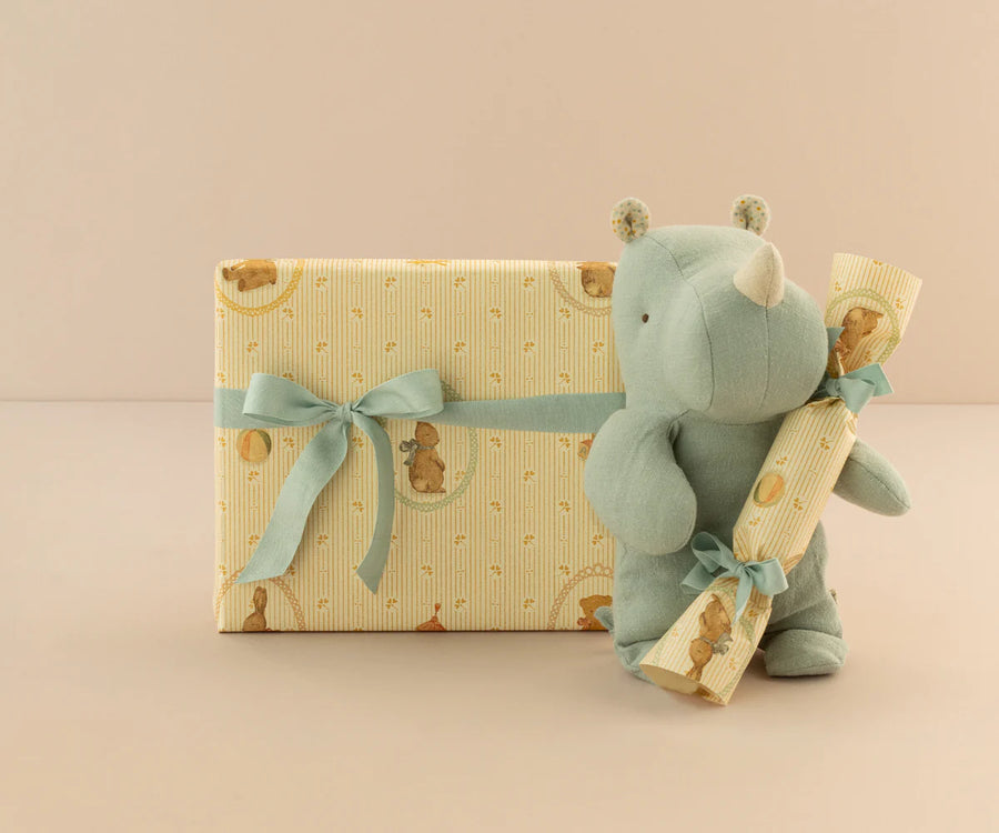 Bunnies and Teddies Gift Wrap