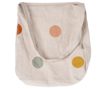 One Strap Multi Dots Tote Bag