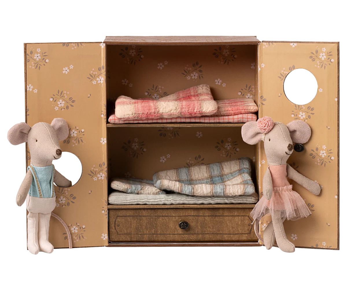 Little Sister & Brother Ballet Mice in Dance Studio