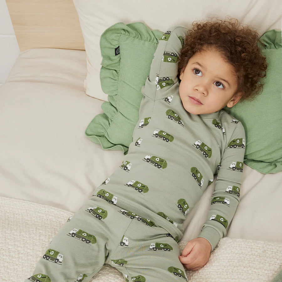 Recycling Truck Pajama Set