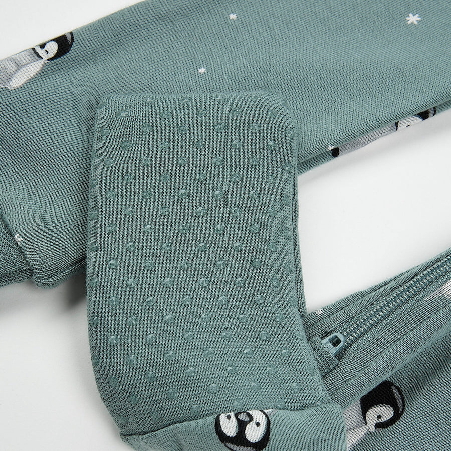 Baby Penguin Convertible Zipper Sleeper