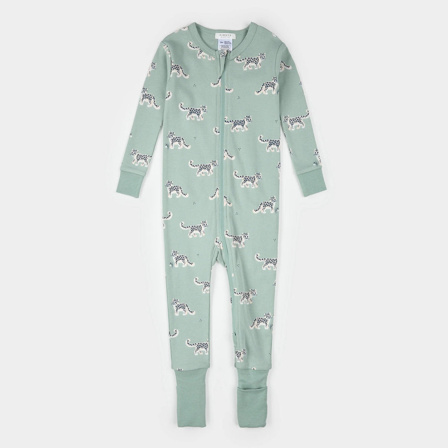 Snow Leopard Convertible Zipper Sleeper