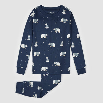 Winter Polar Bear Pajama Set