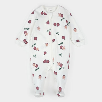 Figs Zipper Footie