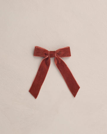 Ruby Velvet Bow