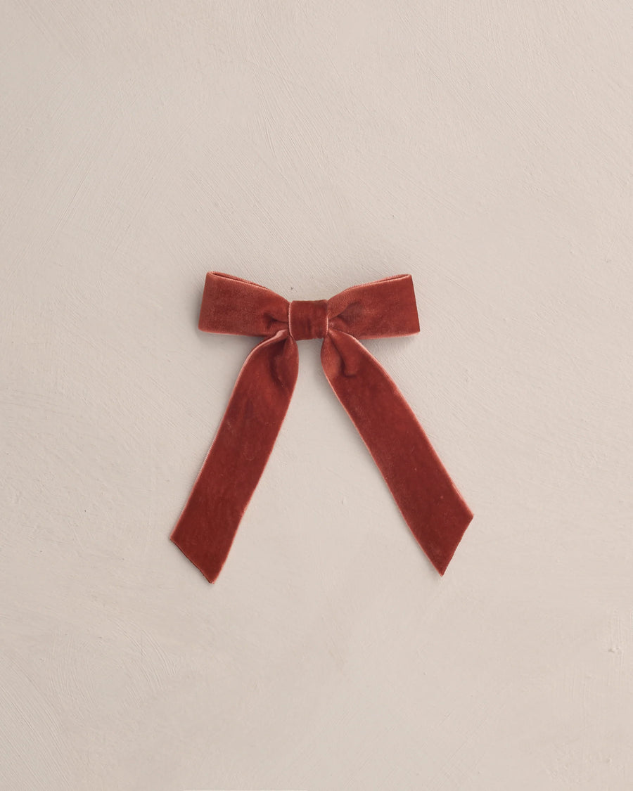 Ruby Velvet Bow