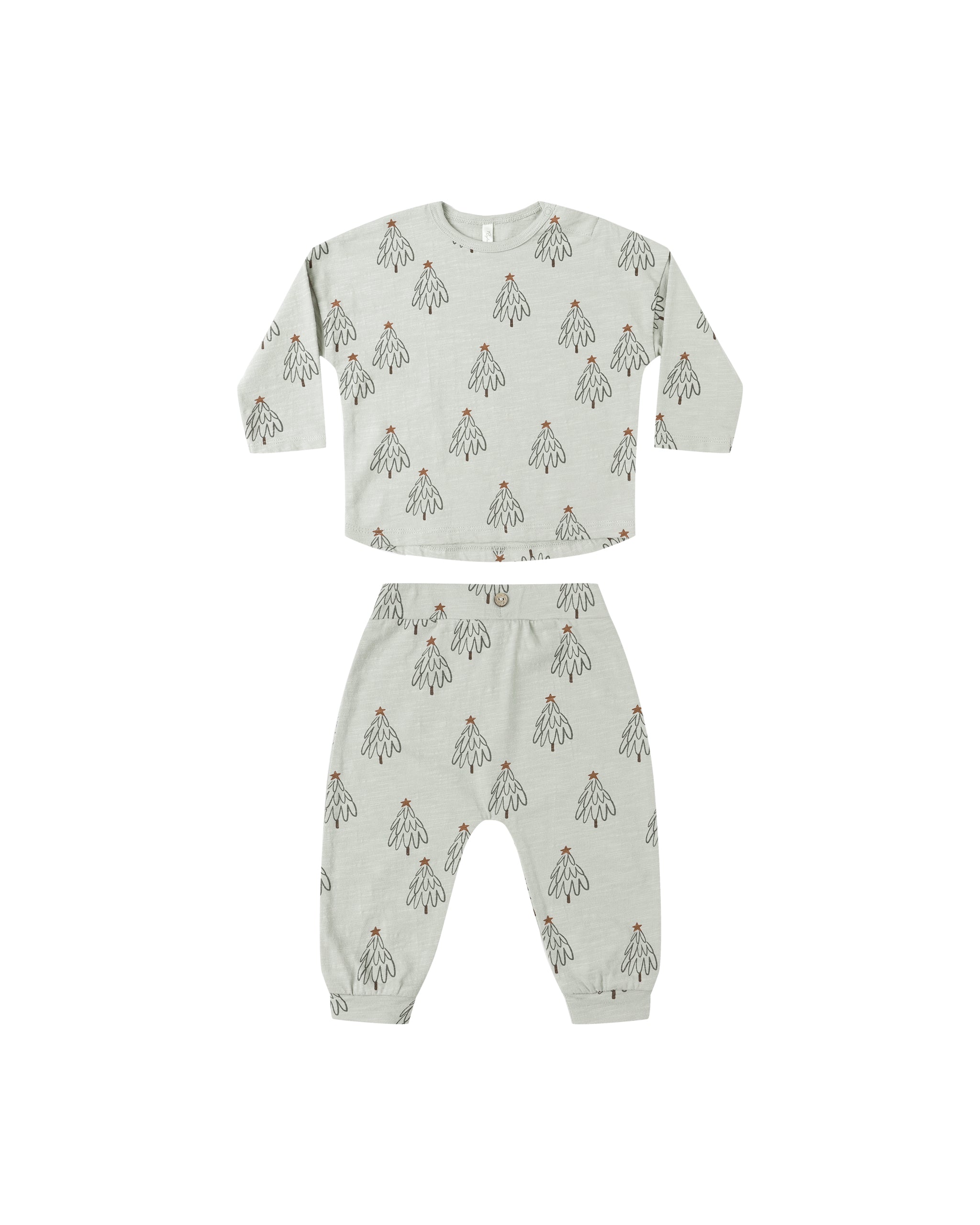 Trees Long Sleeve Tee & Pant Set