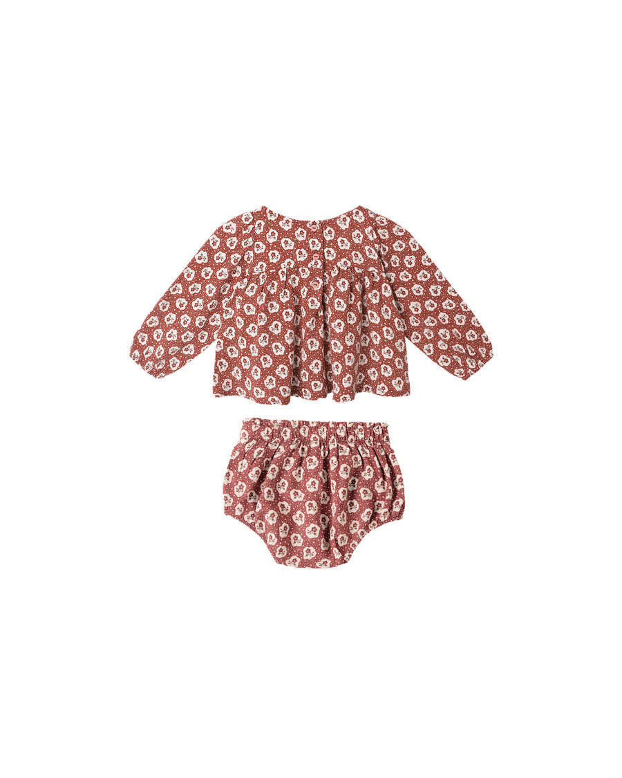 Ruby Fleur Sophia Top & Bloomer Set