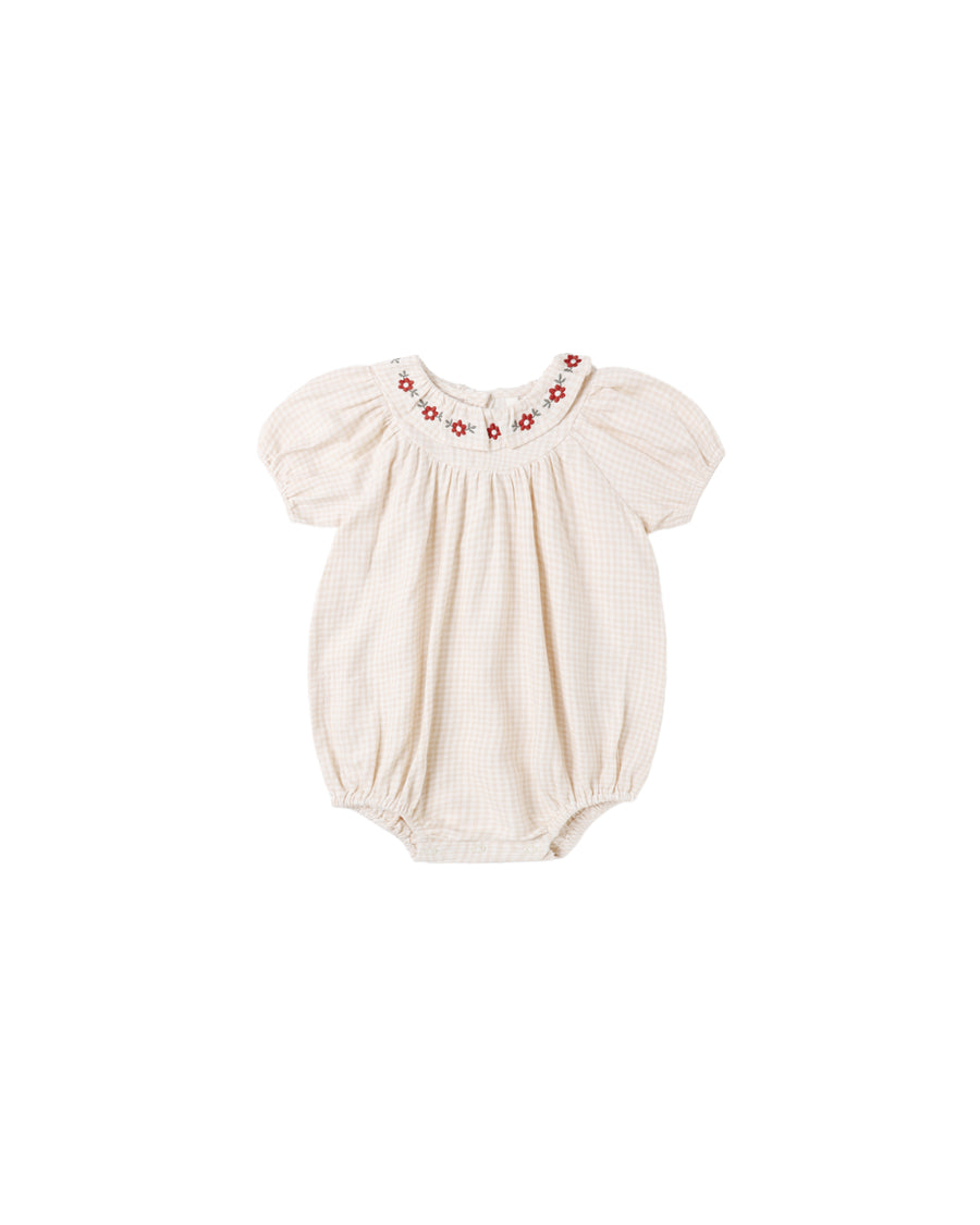 Petal Gingham Lula Romper