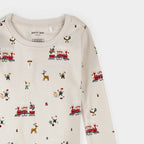Santa's Workshop Pajama Set