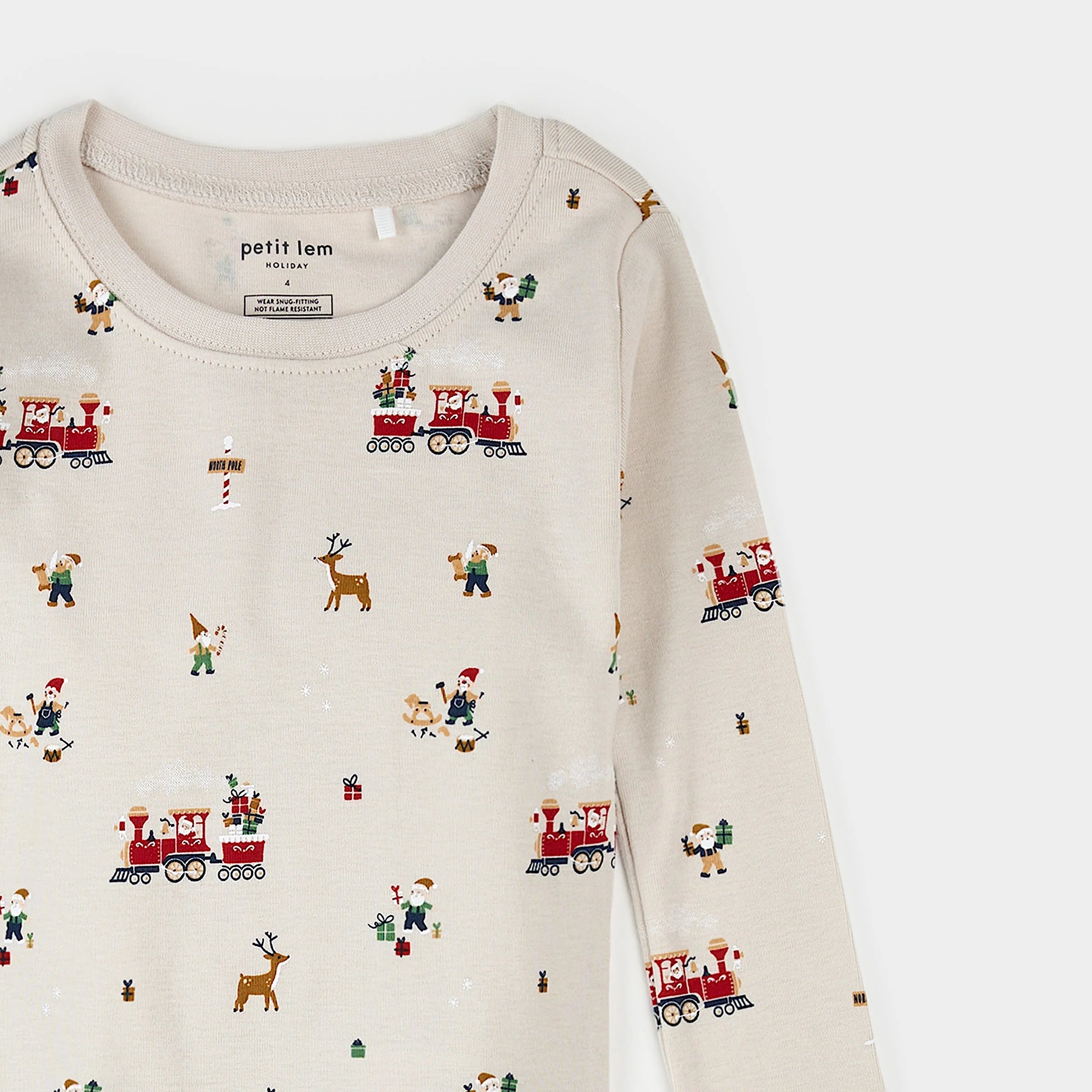 Santa's Workshop Pajama Set