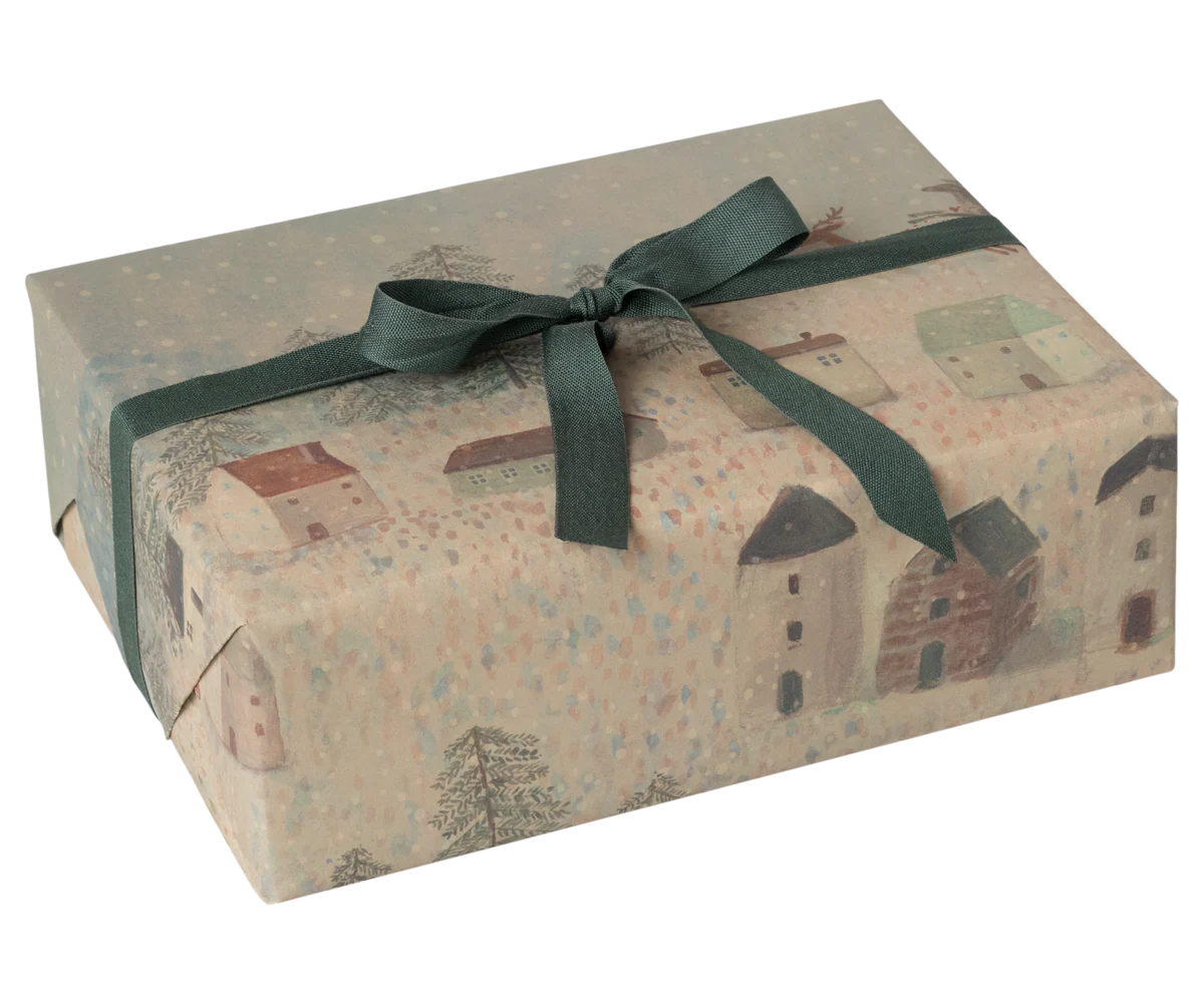 Santa is Coming Gift Wrap