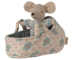 Blue Baby Mouse in Carrier