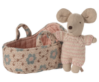 Rose Baby Mouse in Carrier