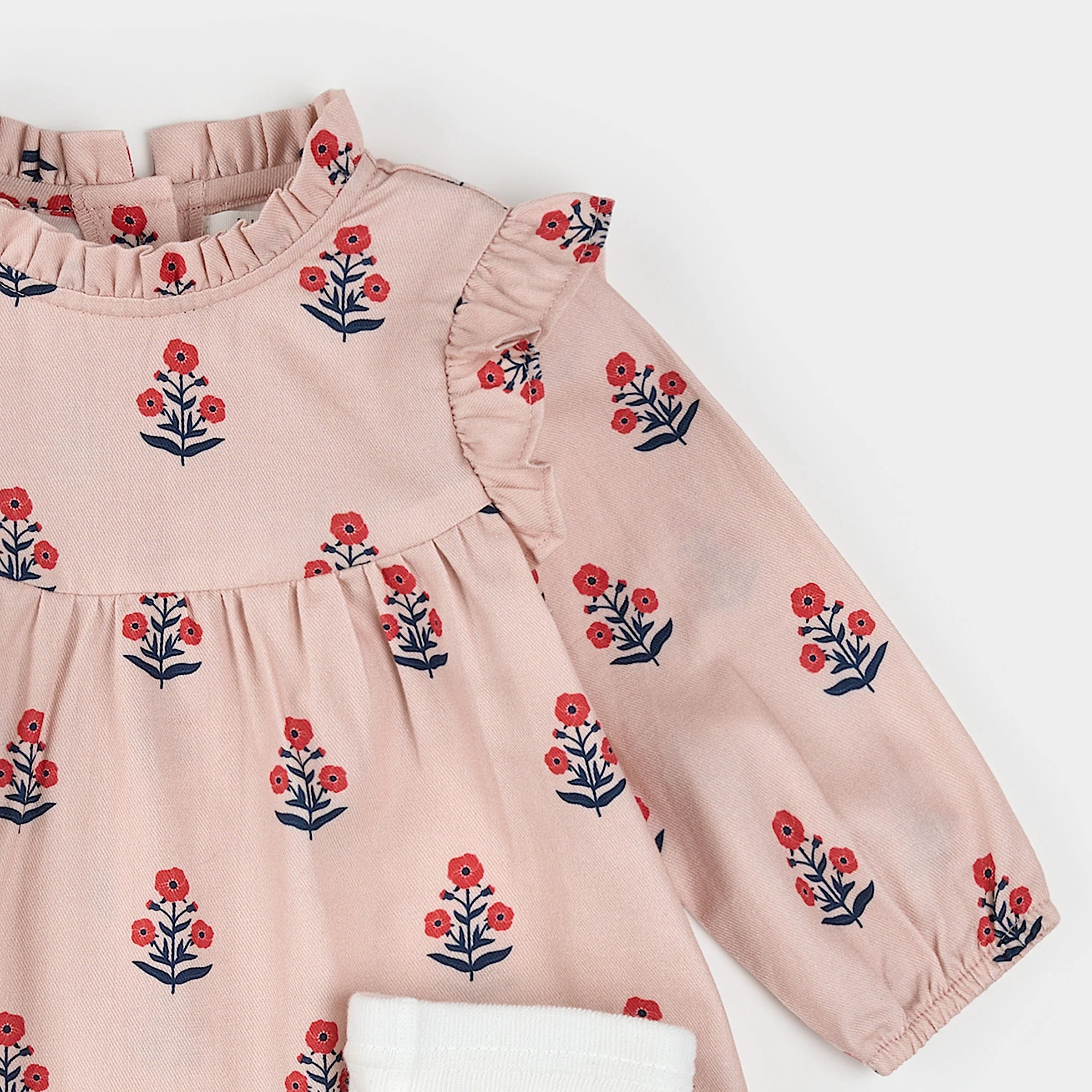 Poppy Brushed Twill Dress Set