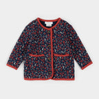 Poppy Blue Quilted Cardigan