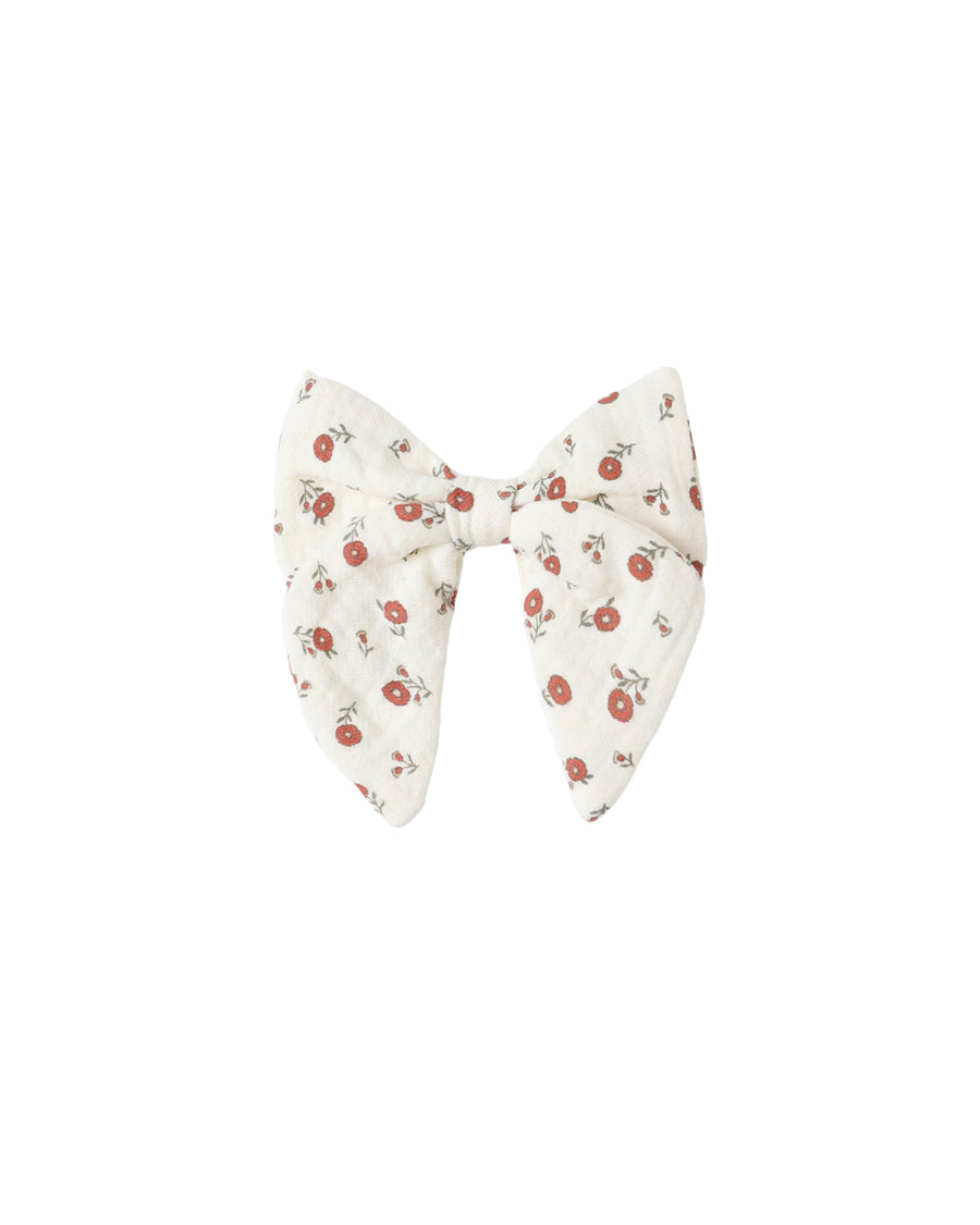 Winter Ditsy Bow