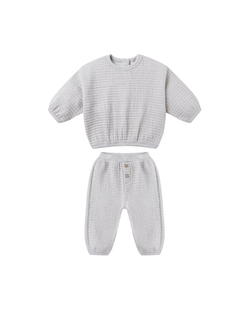 Frost Textured Sweat Set