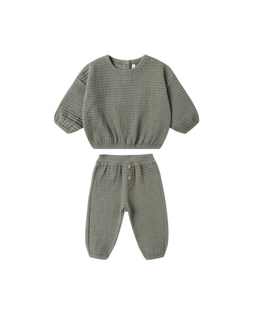 Forest Textured Sweat Set