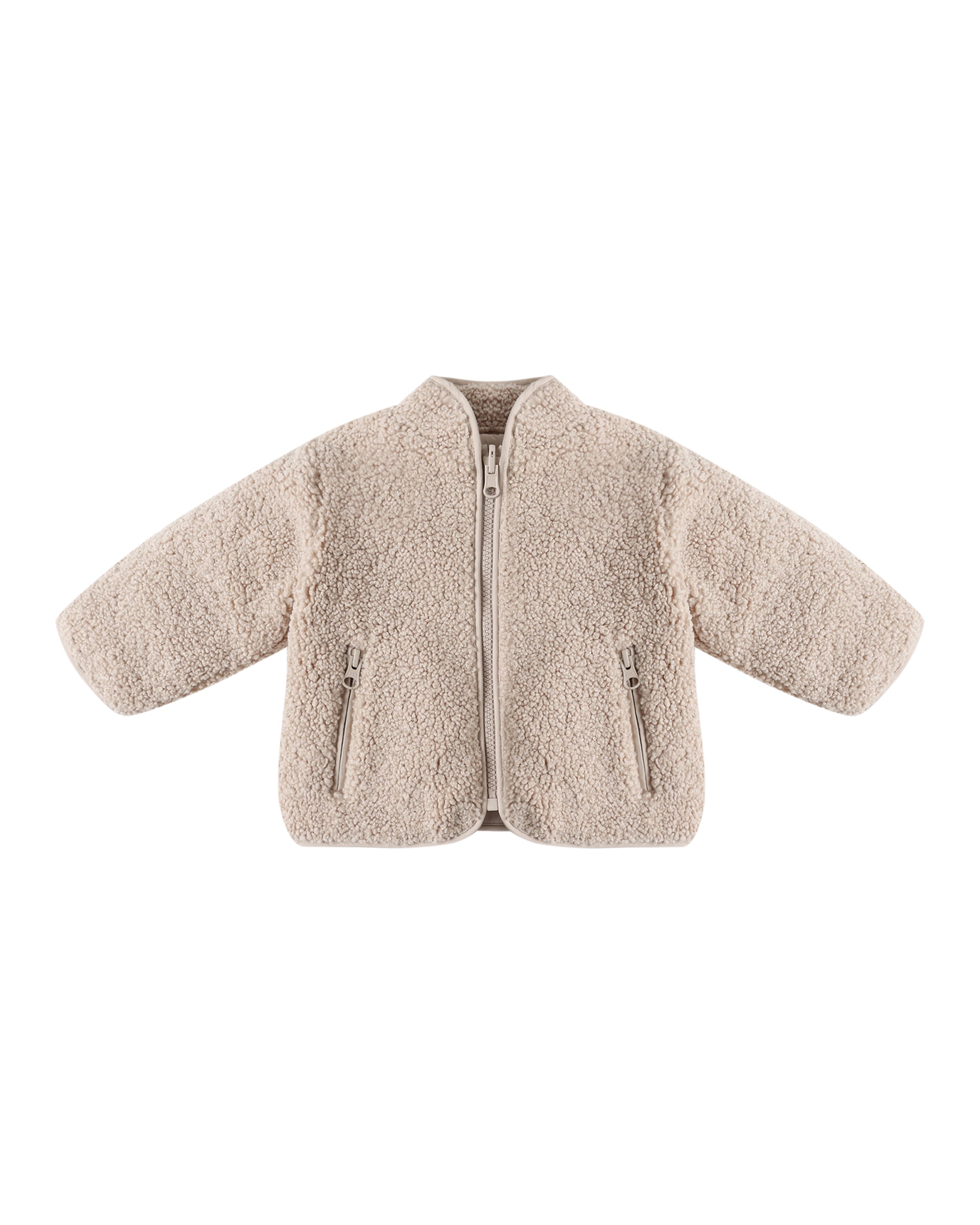 Oat Shearling Jacket