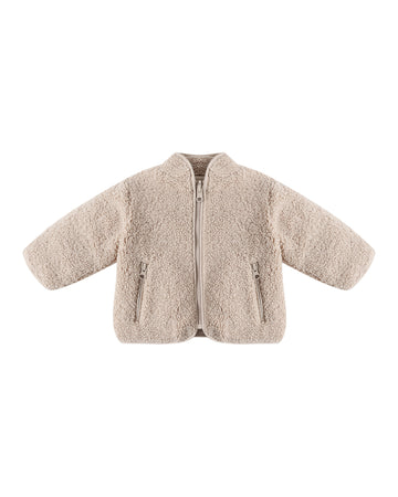 Oat Shearling Jacket