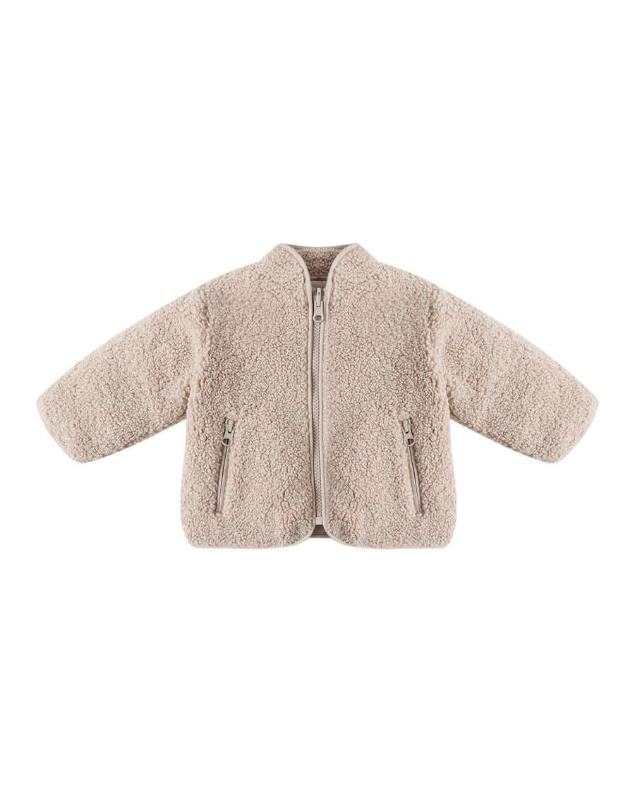 Oat Shearling Jacket