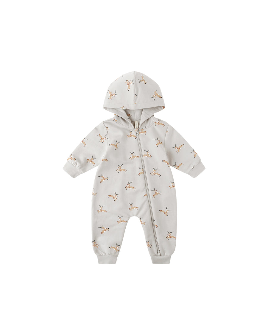 Reindeer Hooded Jumpsuit