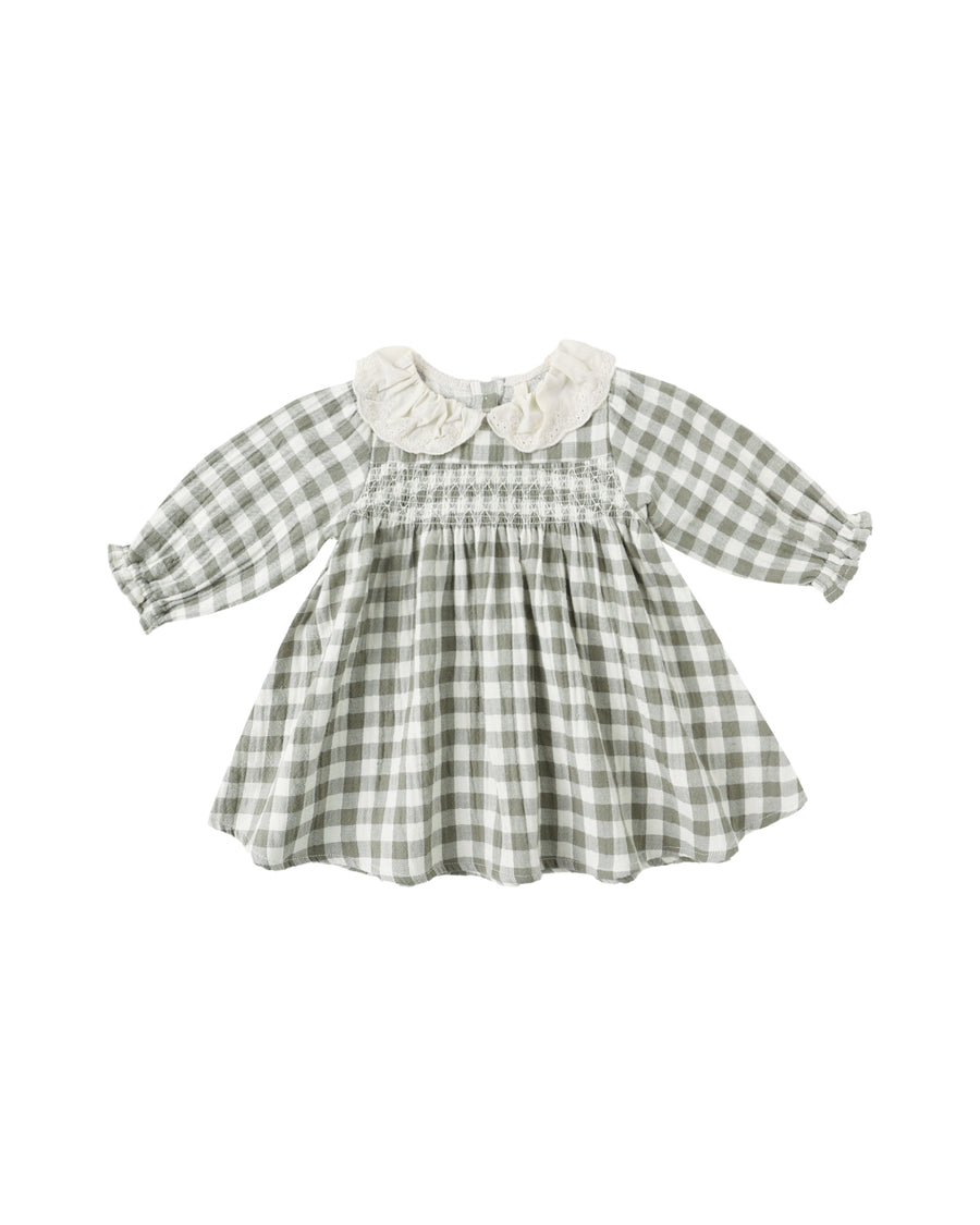 Forest Check Callie Dress