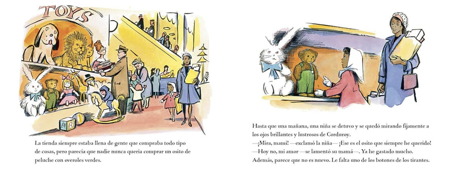 Spanish Corduroy Board Book