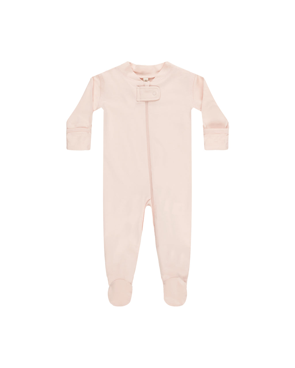 Petal Long Sleeve Zipper Footie