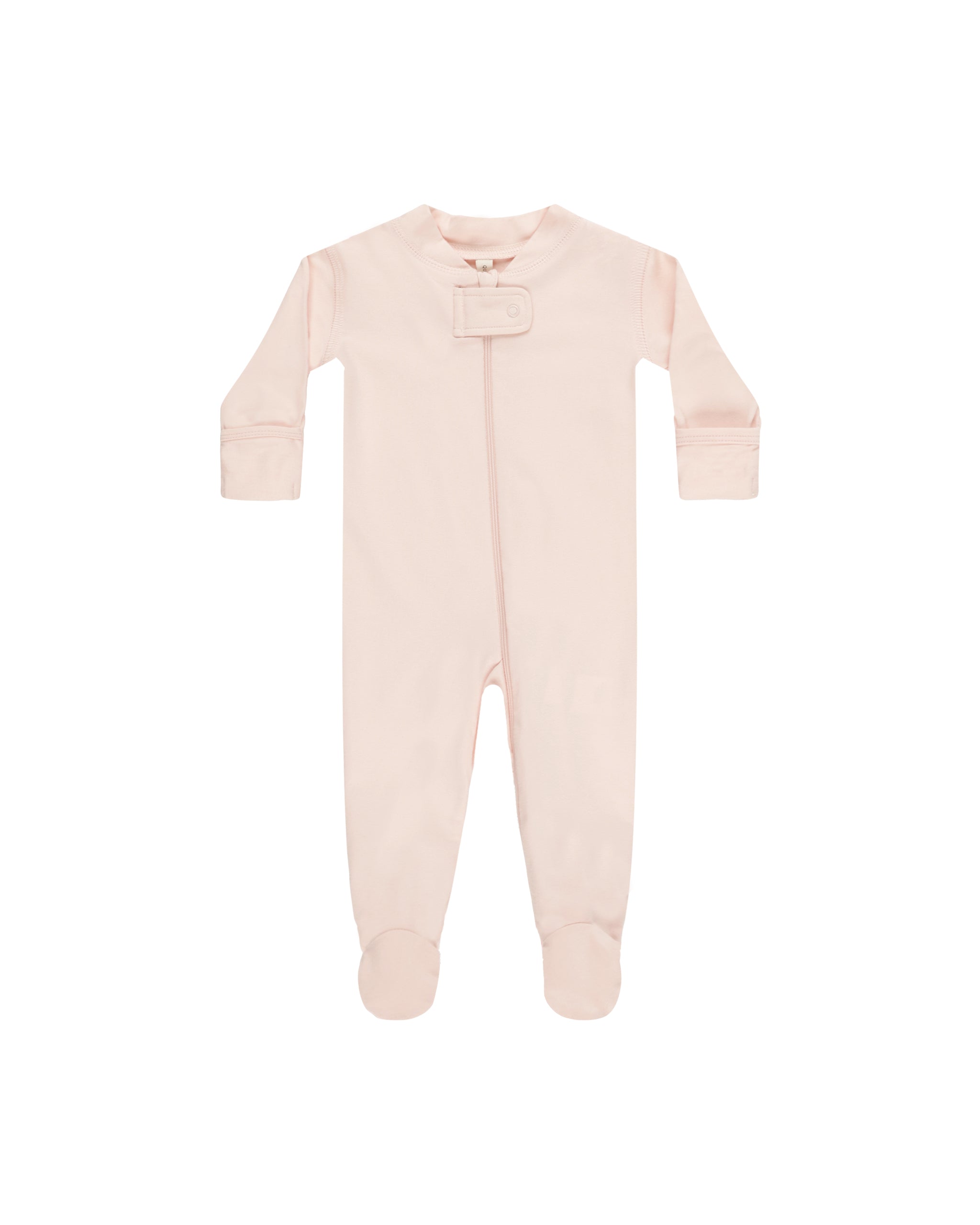 Petal Long Sleeve Zipper Footie