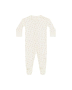 Fleur Long Sleeve Zipper Footie