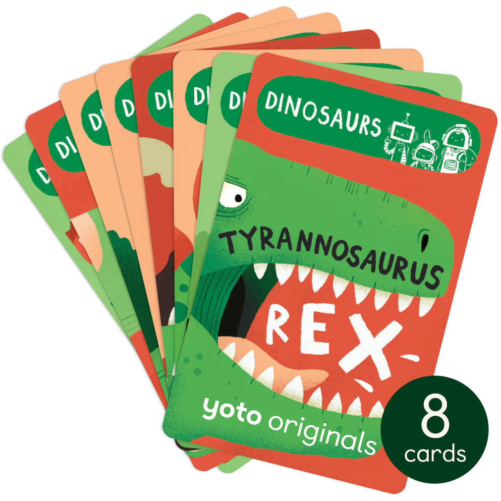 BrainBots: Dinosaurs Yoto Cards