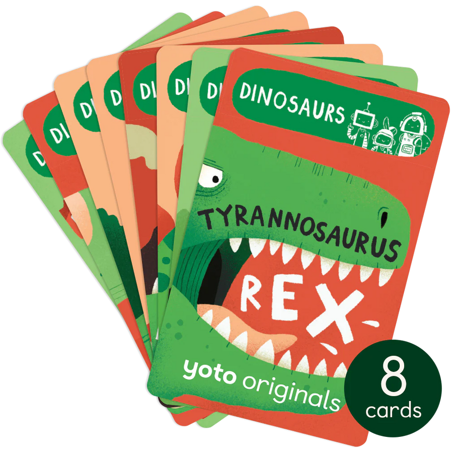 BrainBots: Dinosaurs Yoto Cards