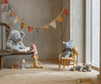 Big Blue/Grey Plush Elephant