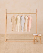 Fleur Long Sleeve Zipper Footie