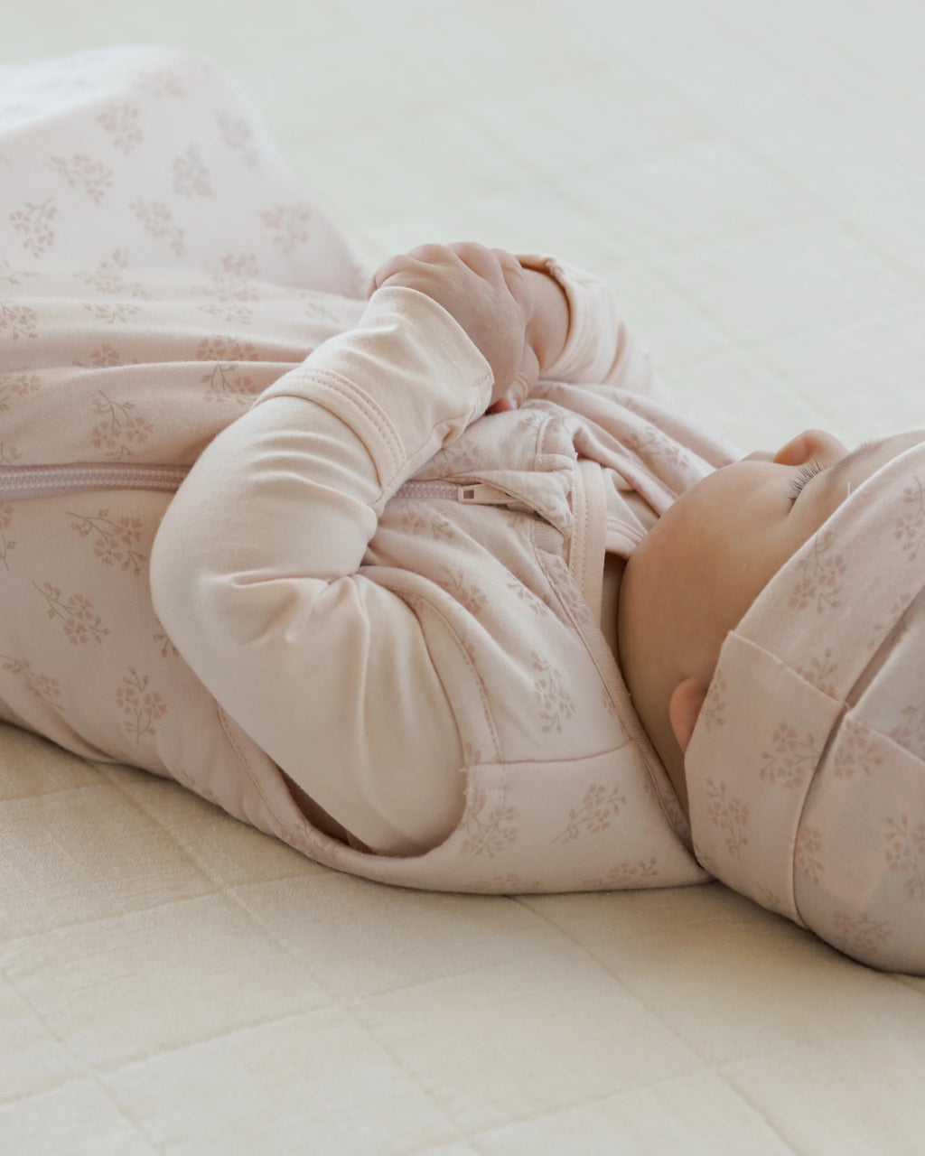 Pink Blossom Modal Sleep Bag