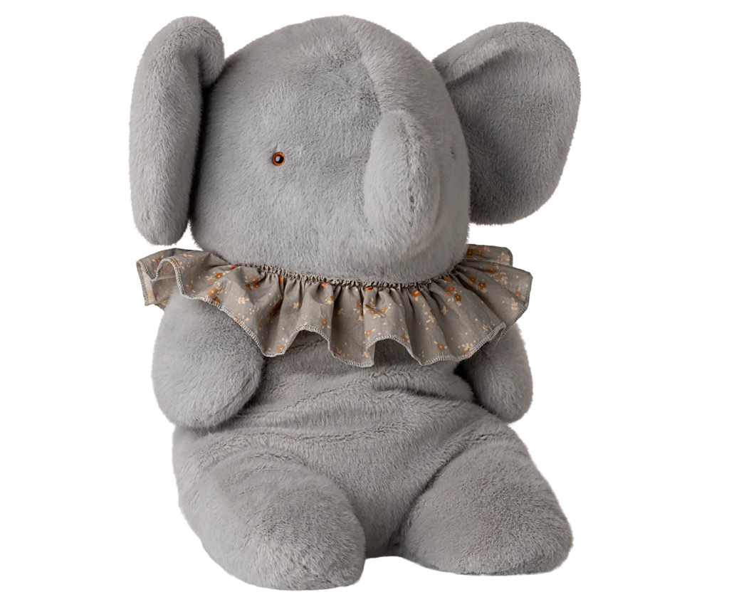 Big Blue/Grey Plush Elephant
