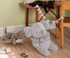 Big Blue/Grey Plush Elephant