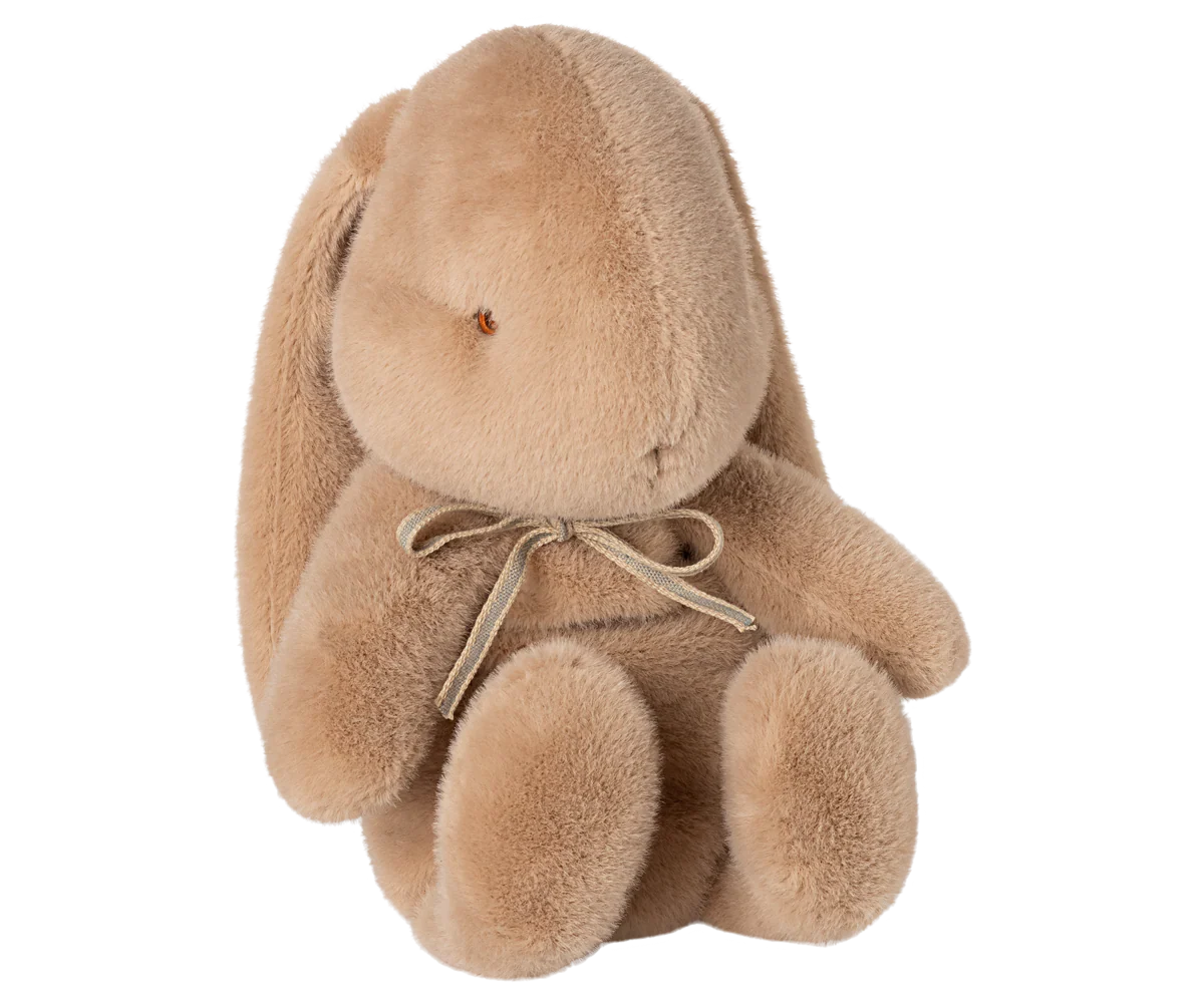 Medium Cream Peach Plush Bunny