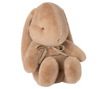 Medium Cream Peach Plush Bunny