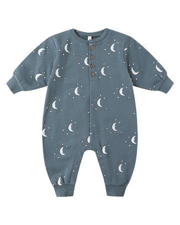 Silver Moons Relaxed Fleece Jumpsuit