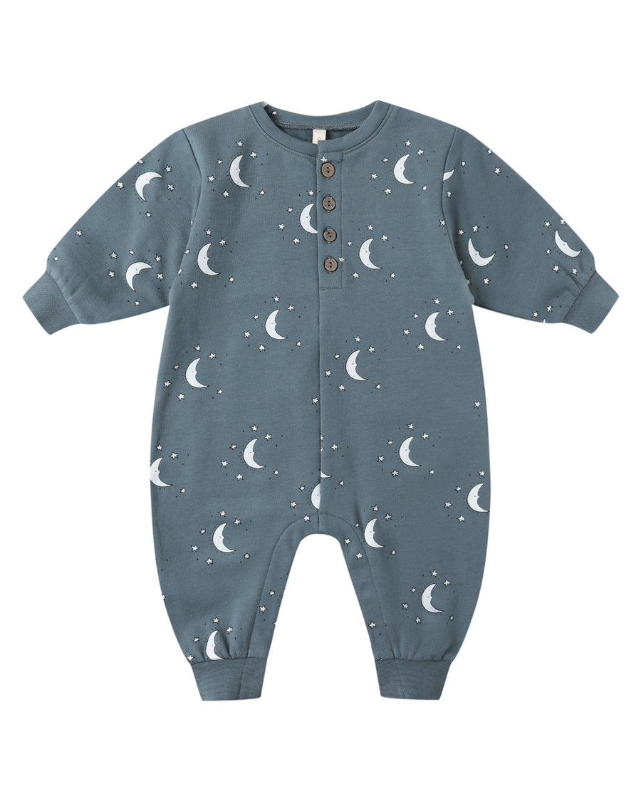 Silver Moons Relaxed Fleece Jumpsuit