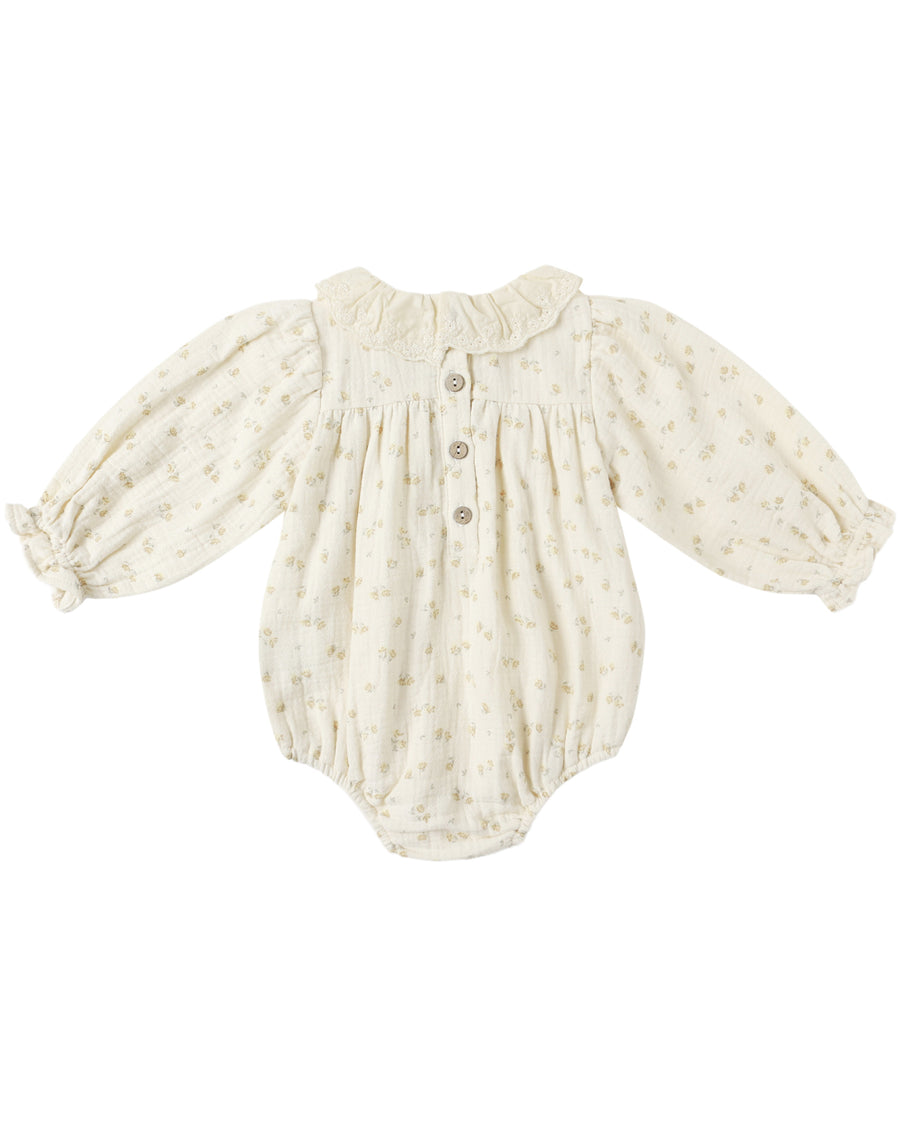 Golden Floral Callie Romper